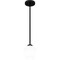 Quoizel Nielson Mini Pendant 1 Light Matte Black NIE1505MBK - alternate 3